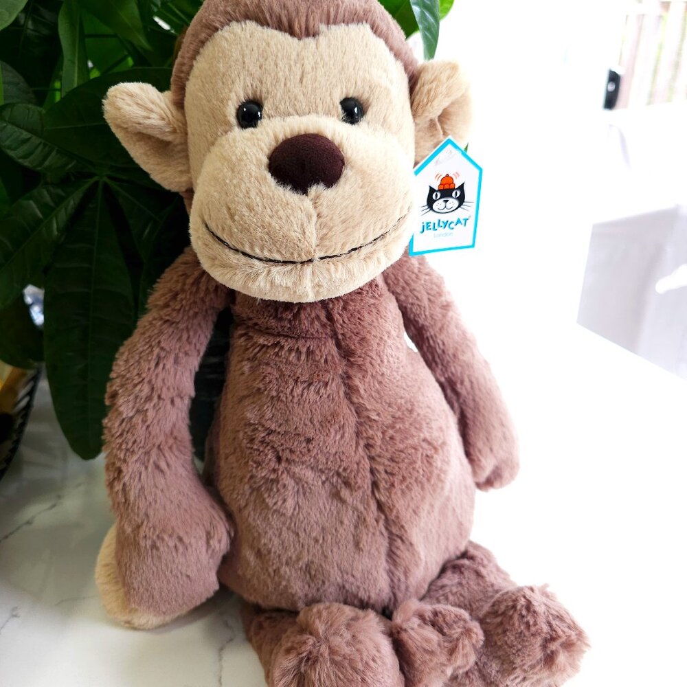 NWT Jellycat Large Bashful Monkey